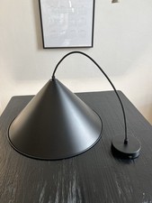 LAMPE von Westwing HÄNGELAMPE 42 cm schwarz lackiertes Metall