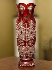 große bleikristall vase