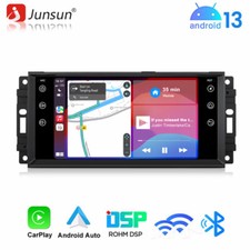 32G Carplay Für Jeep DODGE Chrysler 7"Android 13 Autoradio GPS Navi WIFI BT DAB+