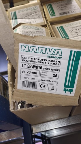 Leuchtstofflampe 58w gelb - 58w,