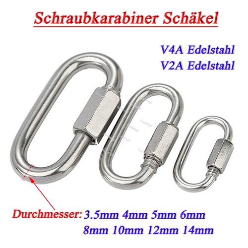 Schraubkarabiner