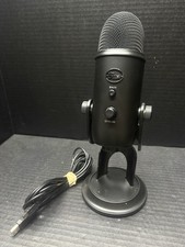 Black-colored Blue Yeti