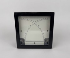 Grosses Siemens Messgerät Einbauinstrument Bakelit Spezialinstrument Doppelskala