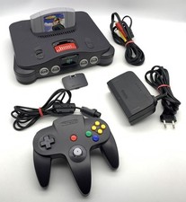 Nintendo 64 Konsole | N64 Schwarz | inkl. Controller, Expansion Pak, Spiel [GUT]