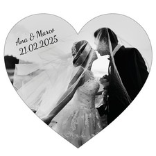 Tortenaufleger Herz-Form