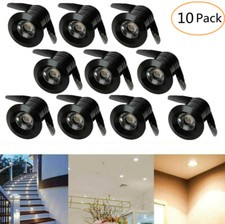 5/10x Einbaustrahler Minispot LED 230V 1W Einbauleuchte Einbauspots Spot 100LM