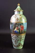 grosse schöne Vase  Deckelvase - Bienenkorbmarke