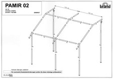 Wintervorzelt  Typ Pamir 02/250 Brand Zelte