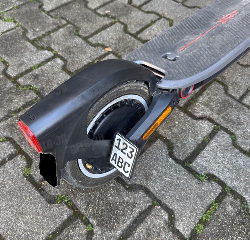 Kennzeichenhalter für segway - kennzeichenhalter,