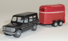Wiking - MB 230 GE mit Westfalia Jupiter Pferdeanhänger, 1:90/1:87 #25-SV1100/A4