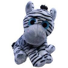 TEDI Kuschel-Freunde, XL Zebra mit Glitzeraugen Kuscheltier 40cm Gebraucht