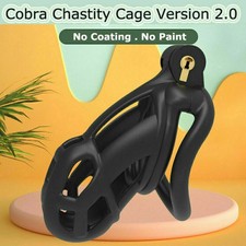 Mens 3D Cobra Chastity Cage