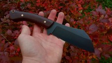 Messer Handgemacht 50HF Bushcraft "Skald Wenge" EDC