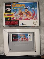 The Flintstones - Treasure of Sierra Madrock (Super Nintendo SNES) Pal Version