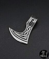 Sterlingsilber 925 Anhänger mit/ohne Kette Axt Halskette Wikinger Königskette