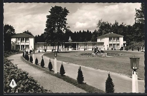 Ansichtskarte bad lippspringe - bad,
