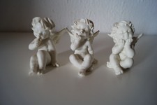 Dekofiguren - Engel - 3er Set - ca. 5 cm hoch - gebraucht