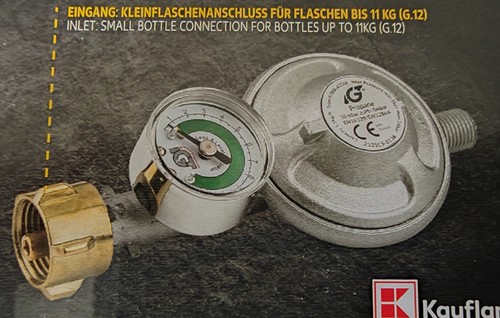Grill manometer druckminderer - manometer,