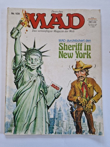 Deutsches mad magazin 109 - mad, nr.