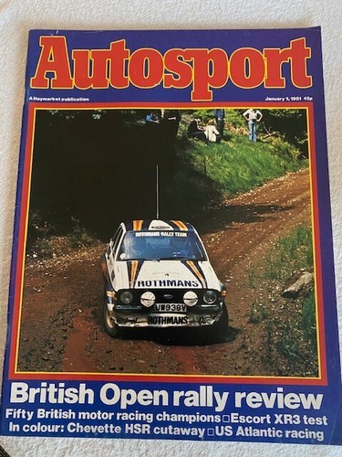 Autosport magazine 1981 multi - magazine,
