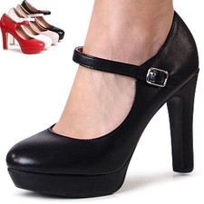 Damenschuhe Riemchen Pumps Plateau High Heels Sky Heels Mary Janes Hochzeit