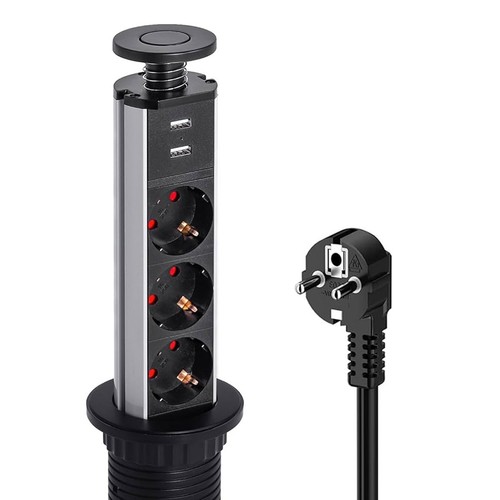 Usb einbausteckdose tisch - 2,