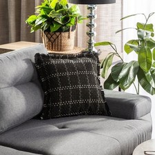 Kissenhülle 45x45 cm Schwarz