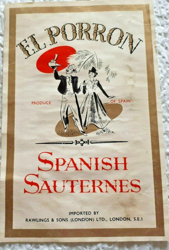 Porron spanish sauternes - porron,