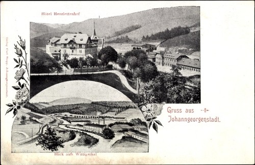 Johanngeorgenstadt im - ak,