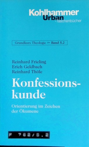 Konfessionskunde - ,