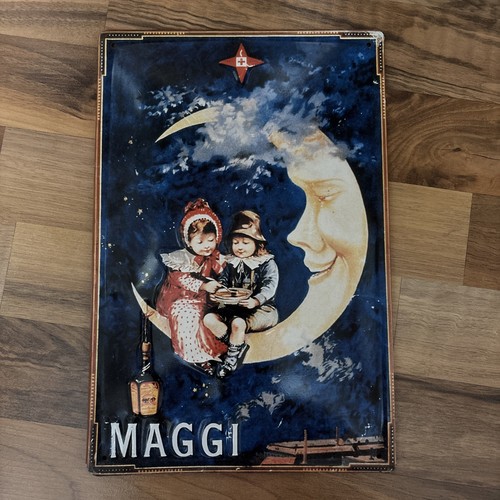 Maggi blech werbeschild - blech,