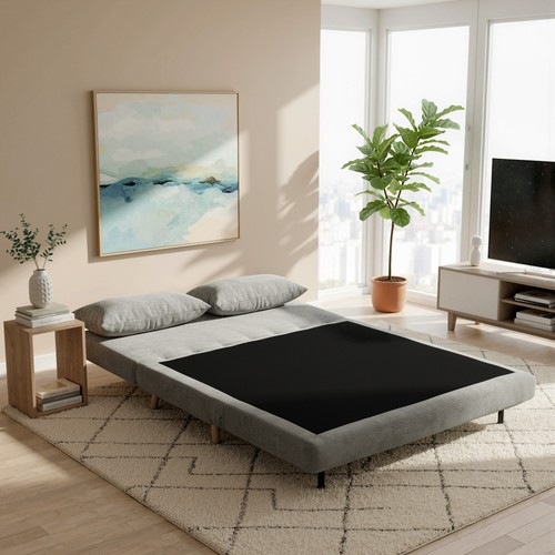 Homcom schlafsofa klappbett - homcom, schlafsofa,