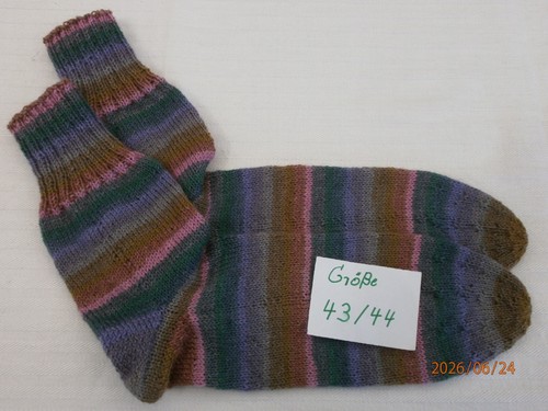 Socken handgestrickt