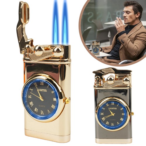 Männer gas feuerzeug mit - gas, uhr