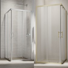 Gold/Silber Schiebetür