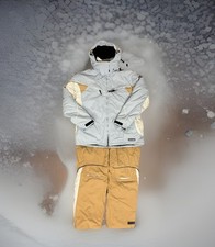 NP. 229,00€ Killtec Damen Skianzug Schneeanzug Blau Beige Size Größe 40