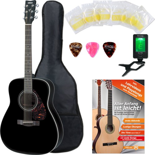 Yamaha f370 gitarre black - bl,