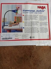 Haba Klemmlampe "Konfetti"