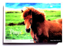 Postkartenbuch ponys set 30 - postkartenbuch,
