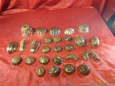 26 Alte Gugelhupf Form Kirche ? Ananas ? Herz ♥️ Backform Kupfer Verzinkt(5738