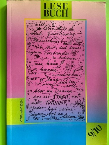 Schulbuch lesebuch 9 - schulbuch, "lesebuch