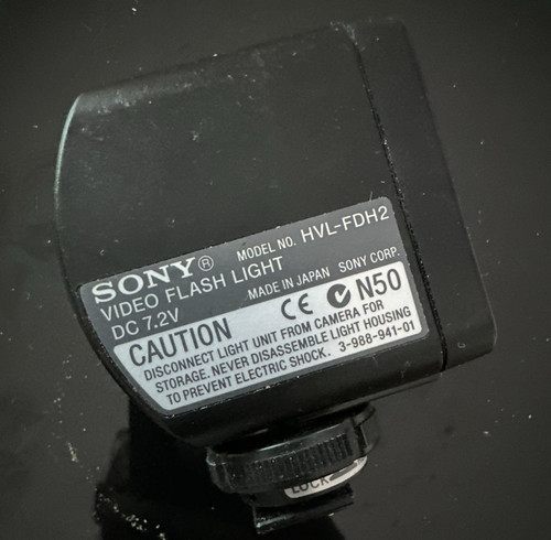 Sony hvl fdh2 video flash - sony,