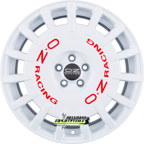 Rally racing race white - 4x,