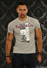 Herren Shirt Print Motiv Gr. M