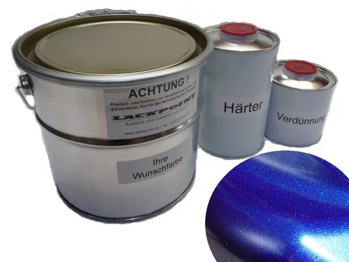 Liter set autolack nacht - 1,