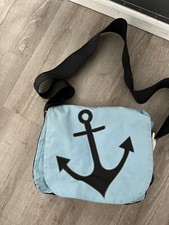 Canvasco Tasche Urban Bag Gr. S hellblau mit Anker