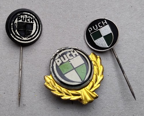 Alte anstecknadeln puch - 3x,