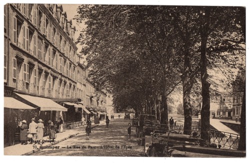 Cpa quimper - quimper, (finistère)