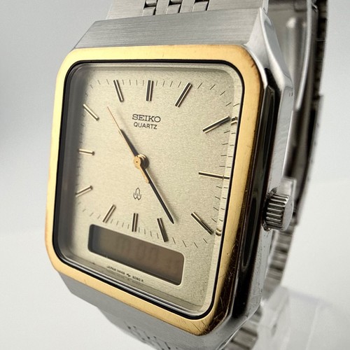 Seiko h449 5050 analog digital - seiko,
