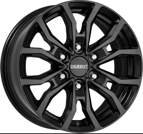 Dezent black 8x17 - 8x17, et35